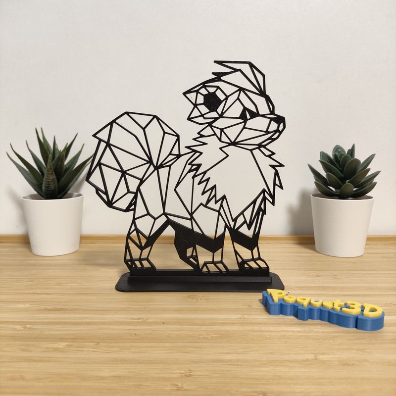 Figura Geométrica Growlithe