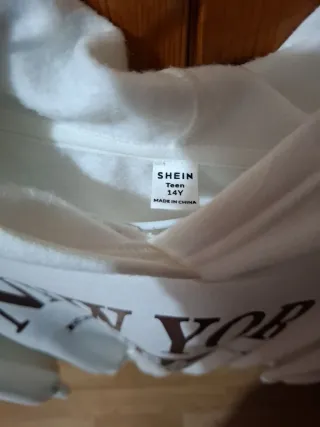 Sudadera New York USA Talla 14 años