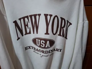 Sudadera New York USA Talla 14 años