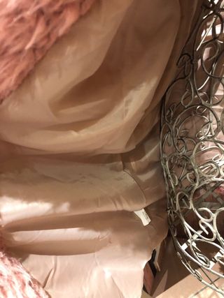 Eco pelliccia rosa taglia unica