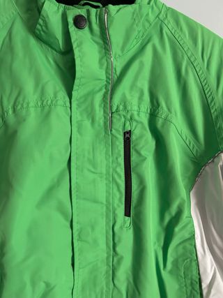 Chaqueta Delorte Verde y Blanca