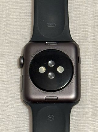 Apple Watch Series 3 Negro/Plata 42 mm.
