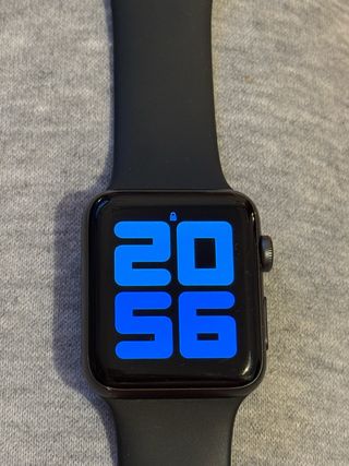 Apple Watch Series 3 Negro/Plata 42 mm.