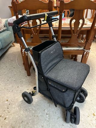 Andador y carro de la compra