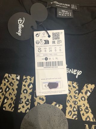 Camiseta Disney Mickey Mouse Talla S