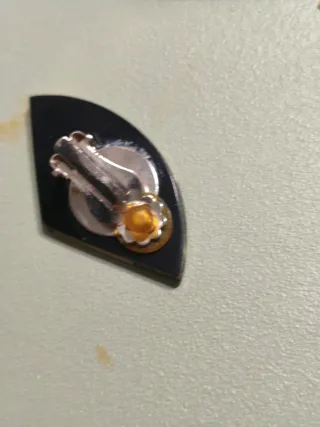 Pendientes y colgante multicolor