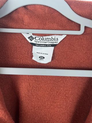 Chaqueta Columbia  Polar Cremallera