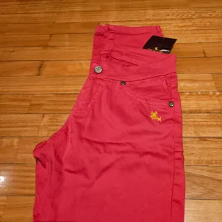 Pantalón Piel de Toro en color Fuxia,talla XS