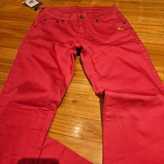 Pantalón Piel de Toro en color Fuxia,talla XS