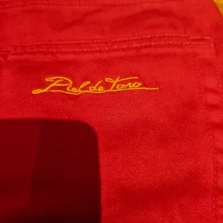 Pantalón Piel de Toro en color Fuxia,talla XS