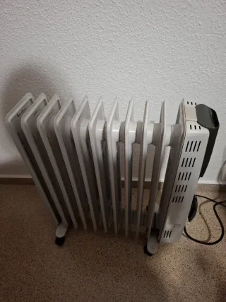 Calefactor eléctrico radiador aceite