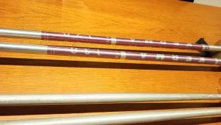 Bastones de esquí 115-120 y 130cm marca: Kerma