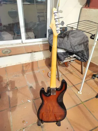Bajo Eléctrico Samick Sunburst, Korea, 90**