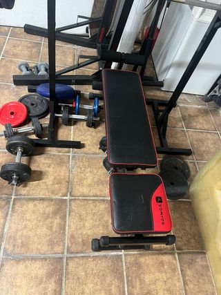 Pack 4 Mancuernas y Discos (48kg)