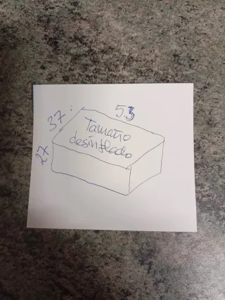 Colchoneta inflable Restform 1.30x1.90x0.46