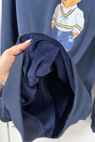 Sudadera Polo Ralph Lauren Oso Azul