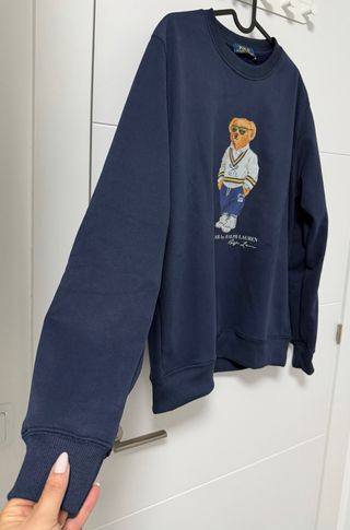 Sudadera Polo Ralph Lauren Oso Azul