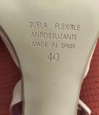 Zapatos Pedro Miralles Beige/Rosa Tacon Flores