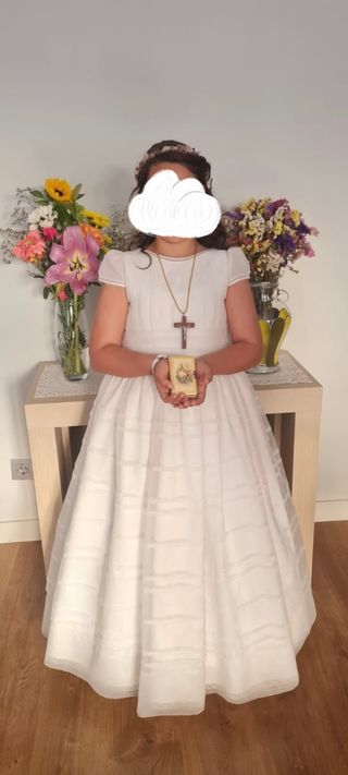 Vestido de Comunión Carmy Blanco