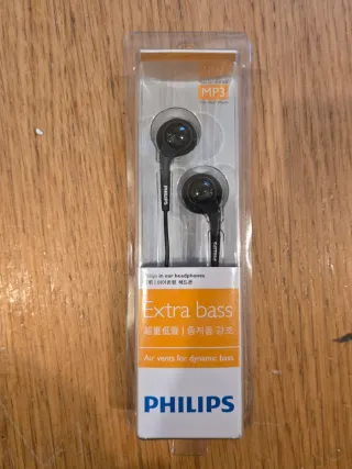 Auriculares Philips Extra Bass Negros