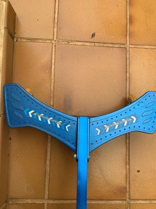 Patinete 3 ruedas azul