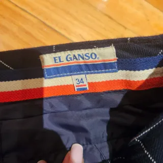 Pantalón de cuadros El Ganso