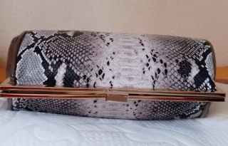 Bolso  serpiente marrón