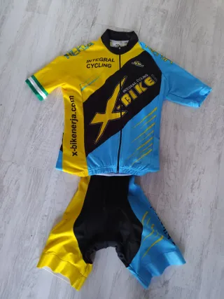 Culote y maillot ciclismo X-BIKE