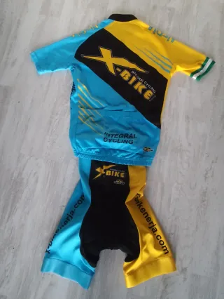 Culote y maillot ciclismo X-BIKE
