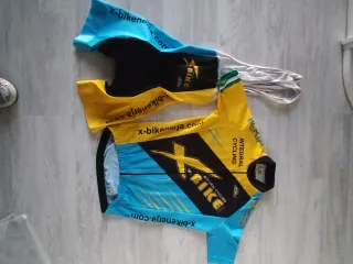 Culote y maillot ciclismo X-BIKE