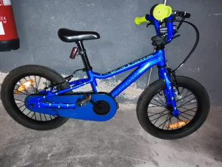 Bici Cannondale 16 Azul Niño