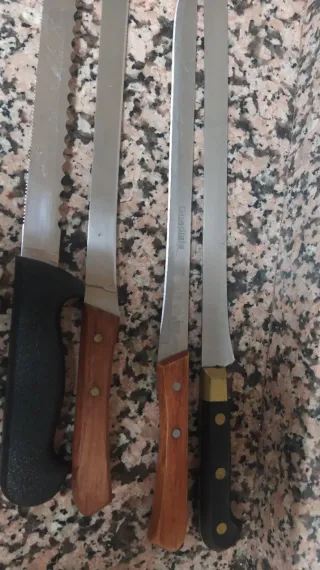Set de 4 Cuchillos Jamoneros