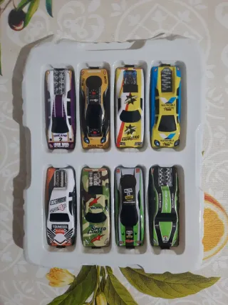 Set 8 Coches de Juguete Metálicos