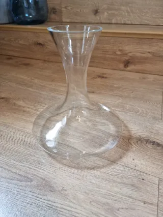 Decantador de vino de cristal