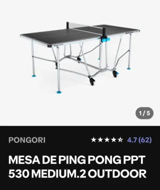 Mesa de Ping Pong PONGORI PPT 530