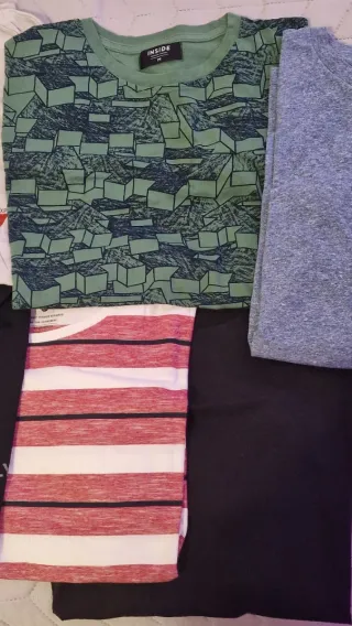 Lote 12 Camisetas Manga Corta Chico