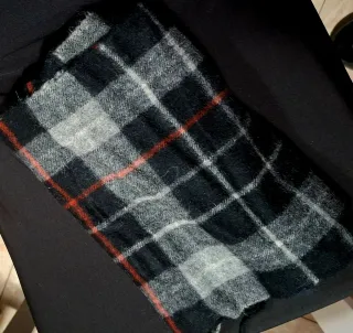 Sciarpa invernale a quadri