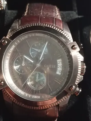 Orologio Guess Uomo Cronografo Acciaio