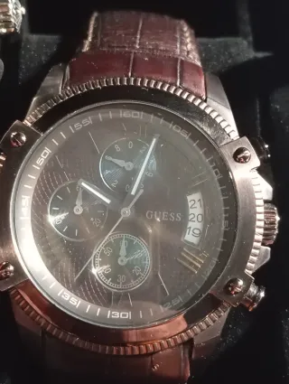 Orologio Guess Uomo Cronografo Acciaio