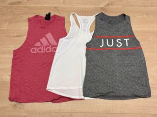 Pack 2 Camisetas Deportivas Adidas y Nike