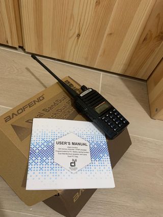 Radio WalkieWalkie- Talkie Baofeng UHF VHF FM Prog