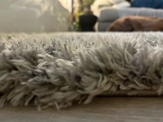 Alfombra grande gris 200x290 cm