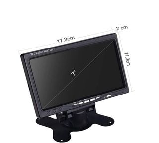 Monitor LCD 7" TFT - para cámara visión trasera