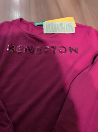 Camiseta niña Benetton Talla 7-8 años