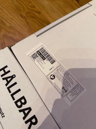 2 x IKEA HÄLLBAR rieles para cubo de basura