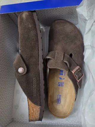 Birkenstock Boston   - Pelle scamosci n.41