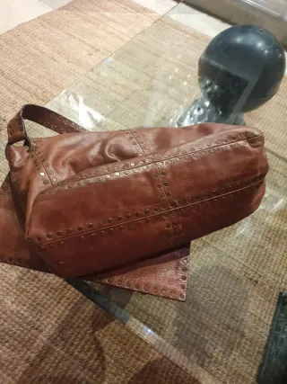 Bolso Carolina Herrera Marrón Piel