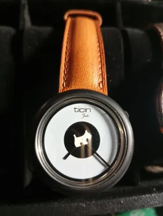 Orologio Ticin con cinturino marrone