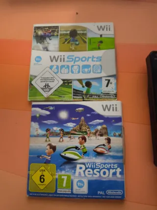 Nintendo Wii Negra + Wii Sports, Wii Sports Resort