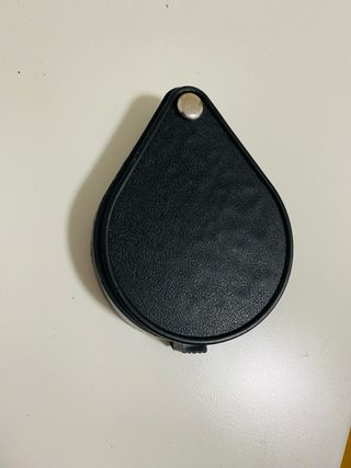 Lupa de bolsillo plegable negra